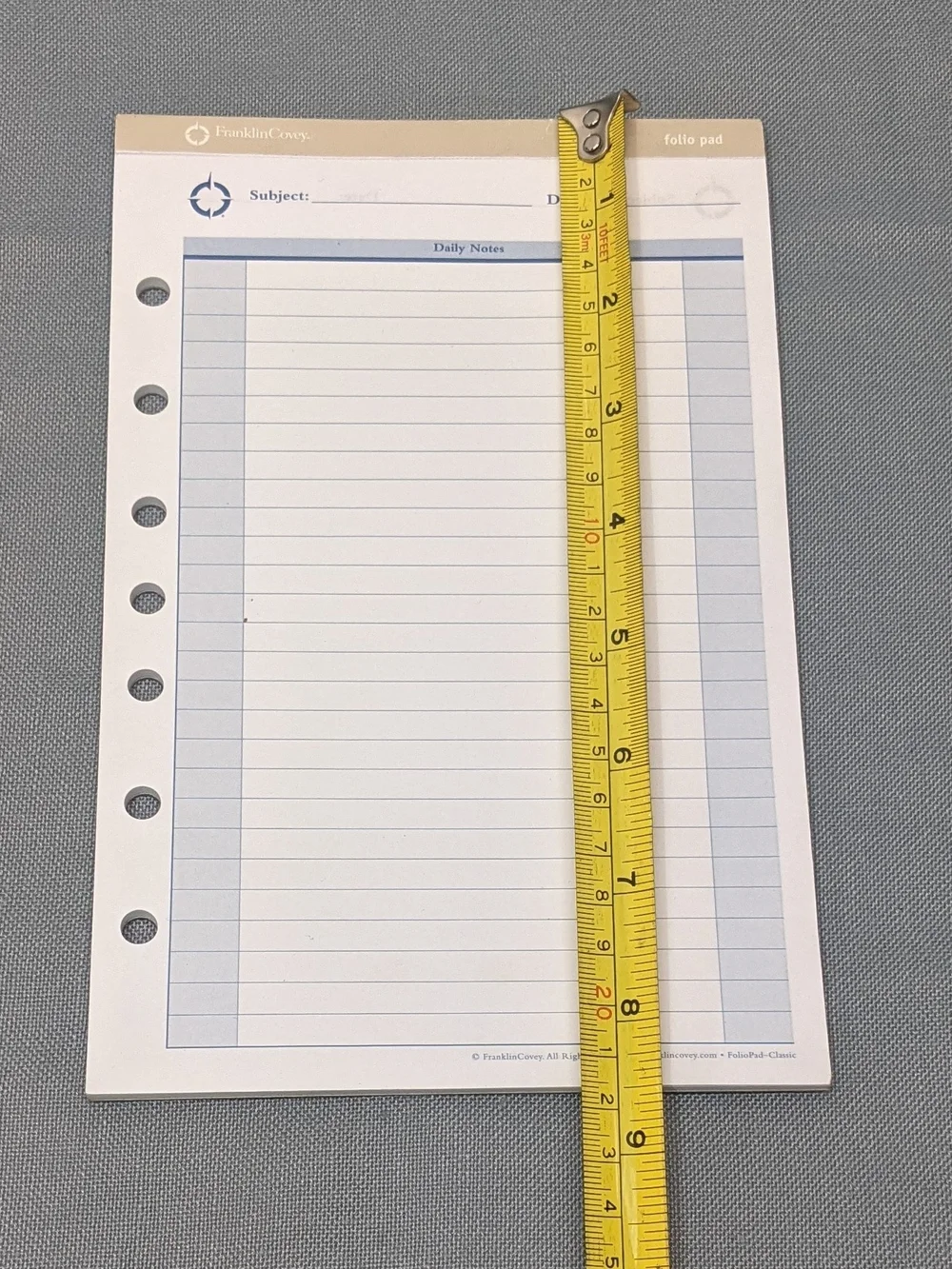Brand New • Notepad Refill (x3) • Franklin Covey